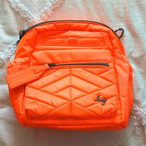 Brand New, never used Lug Alpine Crossbody in Coral!